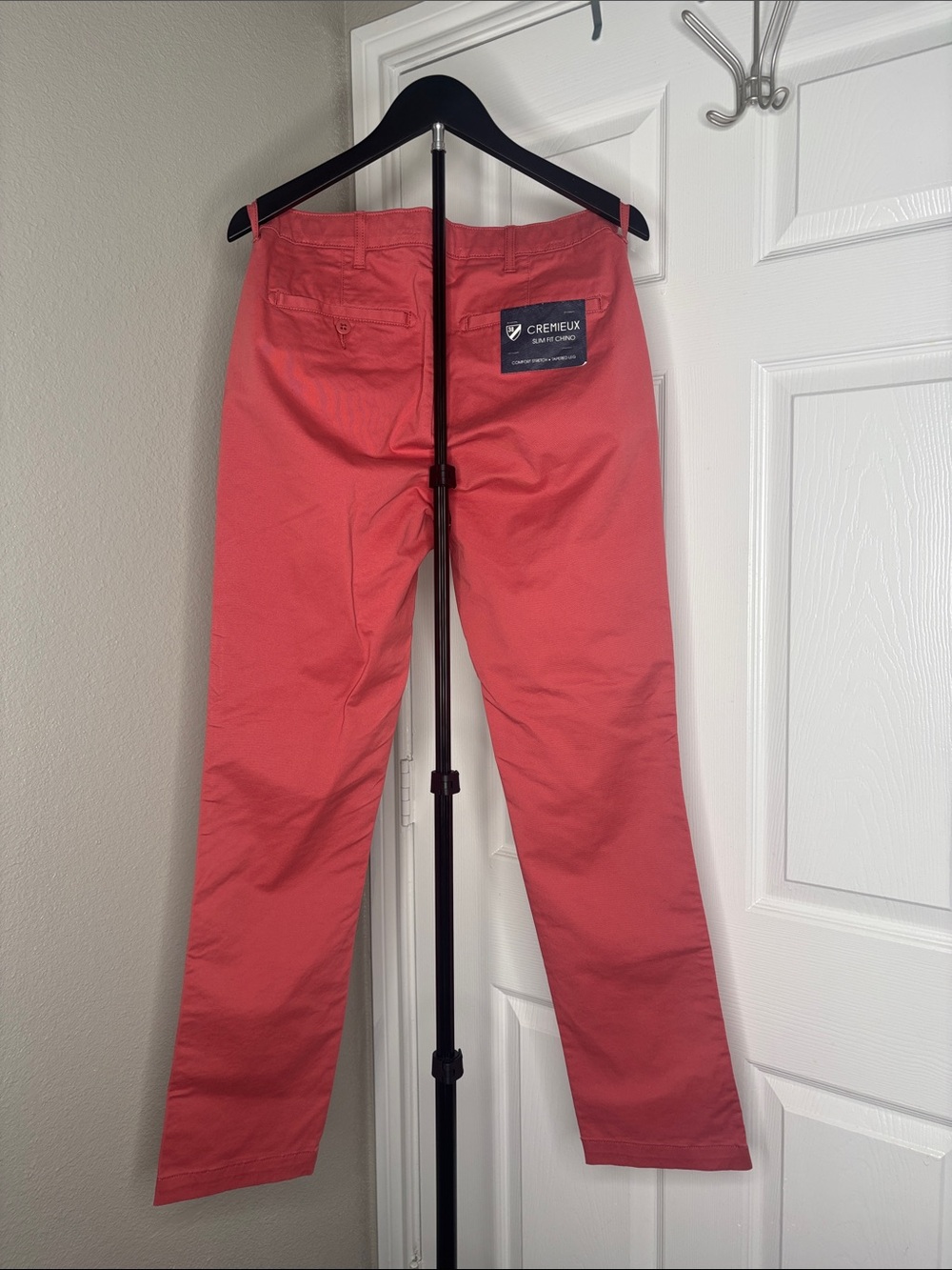 Daniel Cremieux Coral Red Chinos